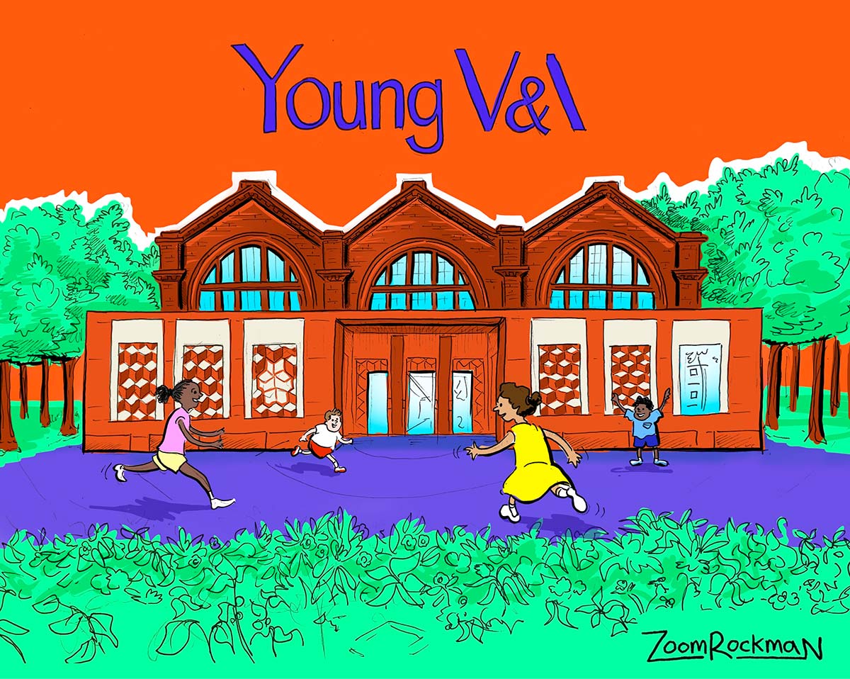 Young V&A Countdown to opening artwork