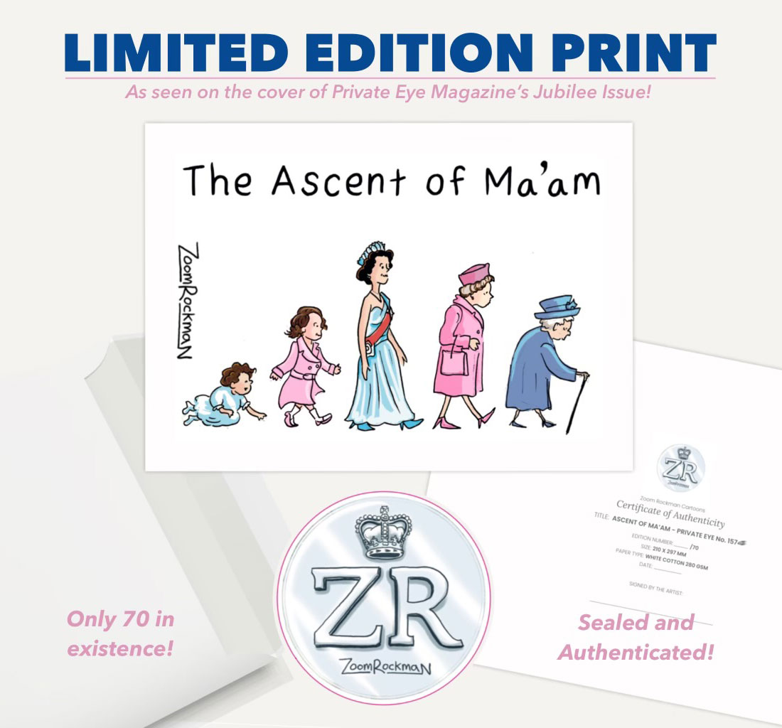limited edition print of Ascent of Ma'am